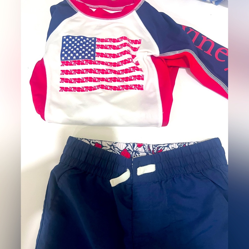 Vineyard vines swim set! 🇺🇸